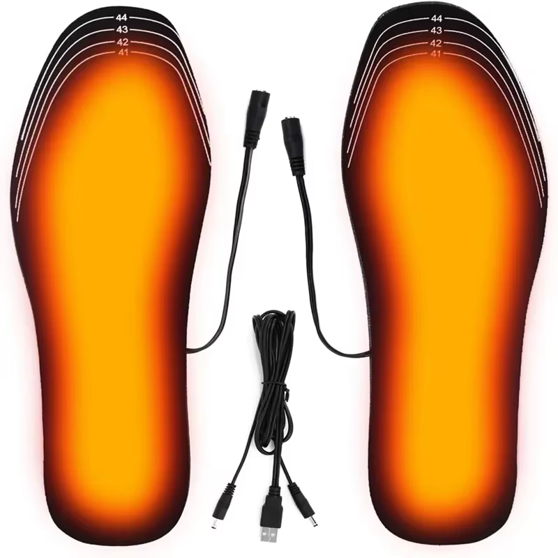 Nouvelle qualité hiver semelle intérieure chaude pour pieds semelle de chaussure chauffante électriq