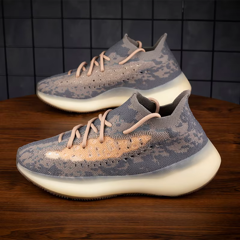 Chaussures pour hommes et femmes, style couple, chaussures Yeezy, chaussures de sport outdoor 380