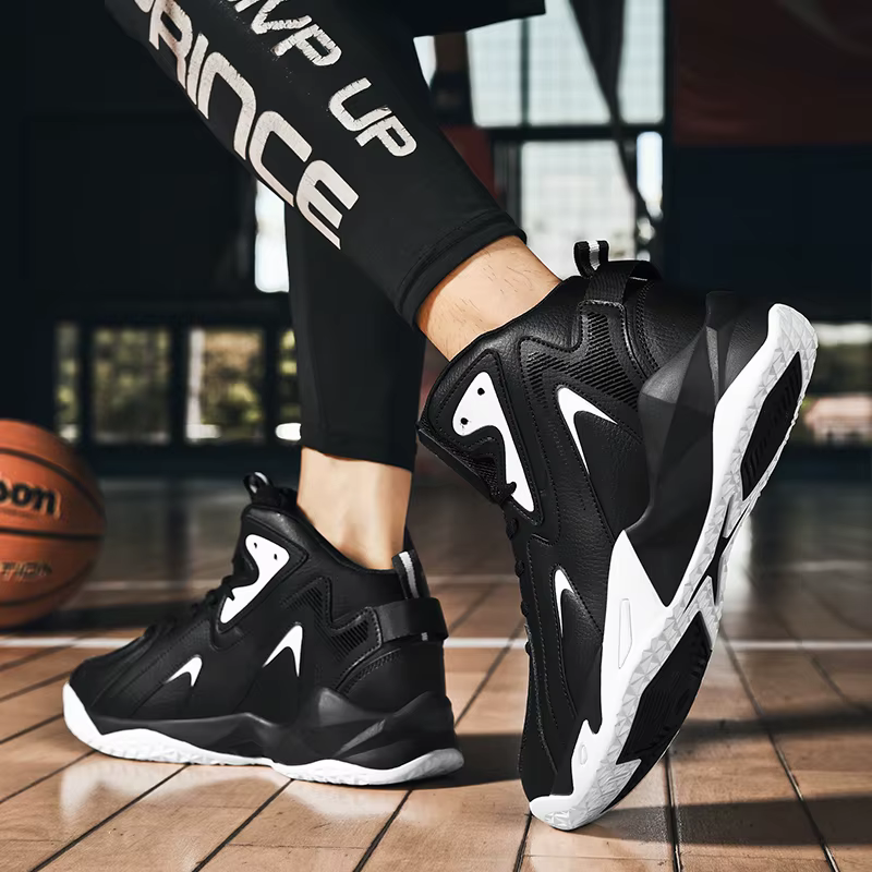 Baskets décontractées grande taille pour hommes quatre saisons chaussures de basket-ball légères et