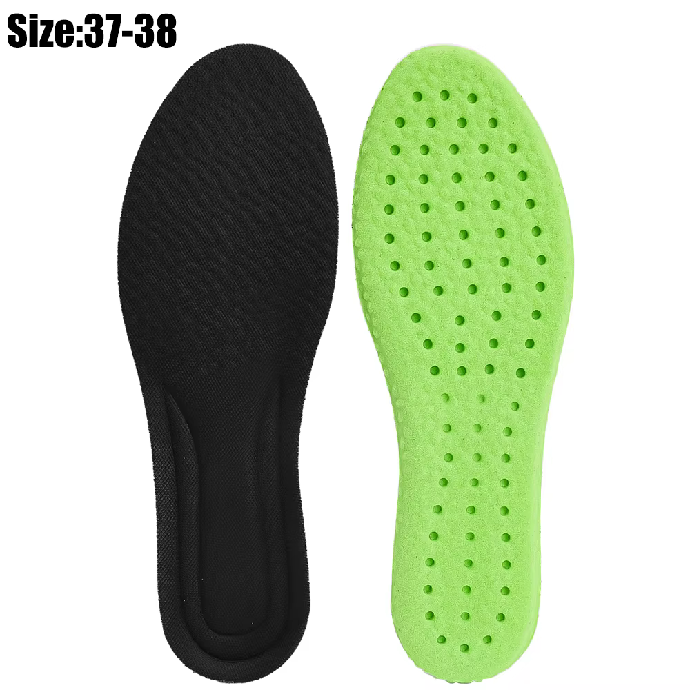 Semelles intérieures en mousse à mémoire de forme EVA pour chaussures de sport, hommes et femmes, en