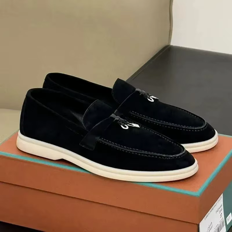 Chaussures Vintage décontractées à la mode, mocassins à talons plats pour femmes, chaussures plates 