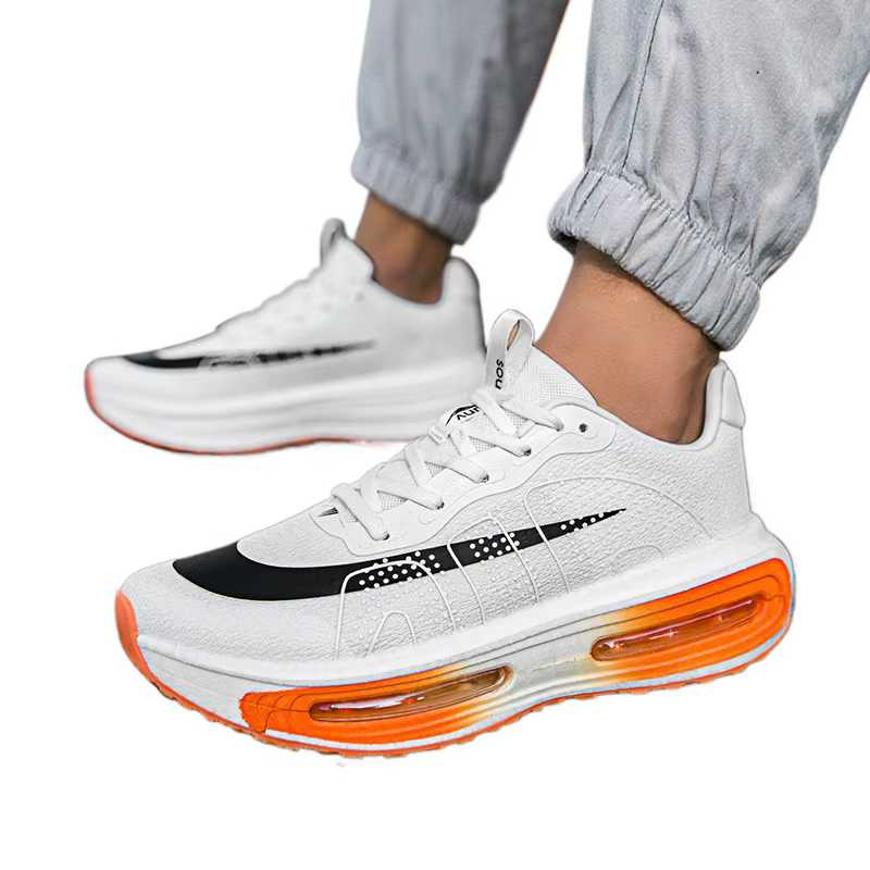 Meilleurs hommes chaussures de course de marche rembourrées garçons baskets tout-terrain semelles ép