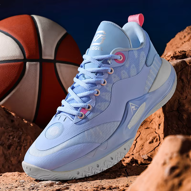 Baskets de basket-ball à tige haute pour hommes, antidérapantes, légères, respirantes, chaussures de