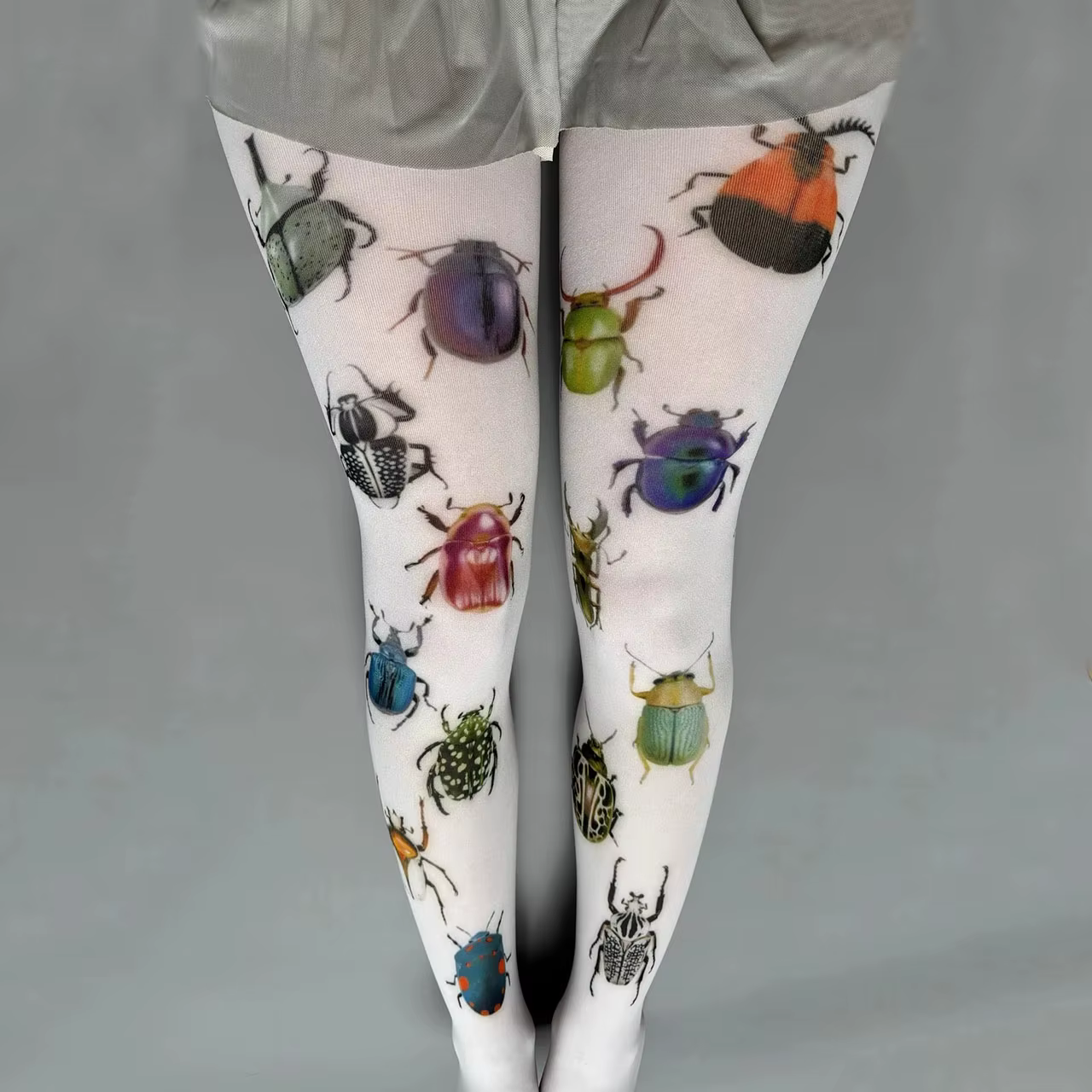 Chaussettes longues imprimées d'animaux mignons à la mode pour filles, Style Emo Y2K des années 2000