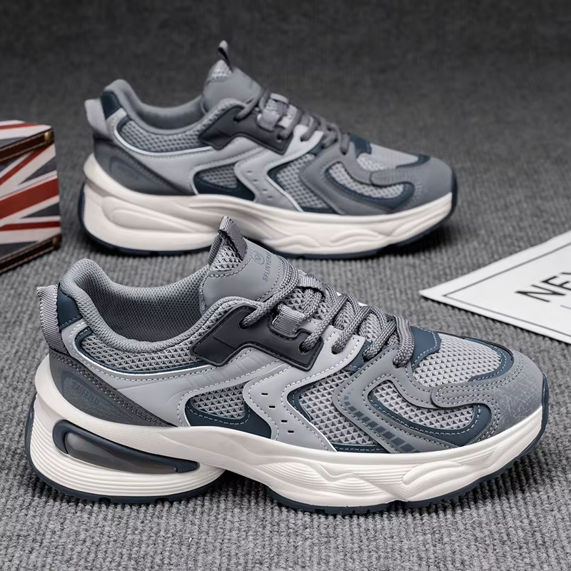 Chaussures de sport décontractées pour hommes, style Dad Shoes, nouvelle collection été 2025, respir