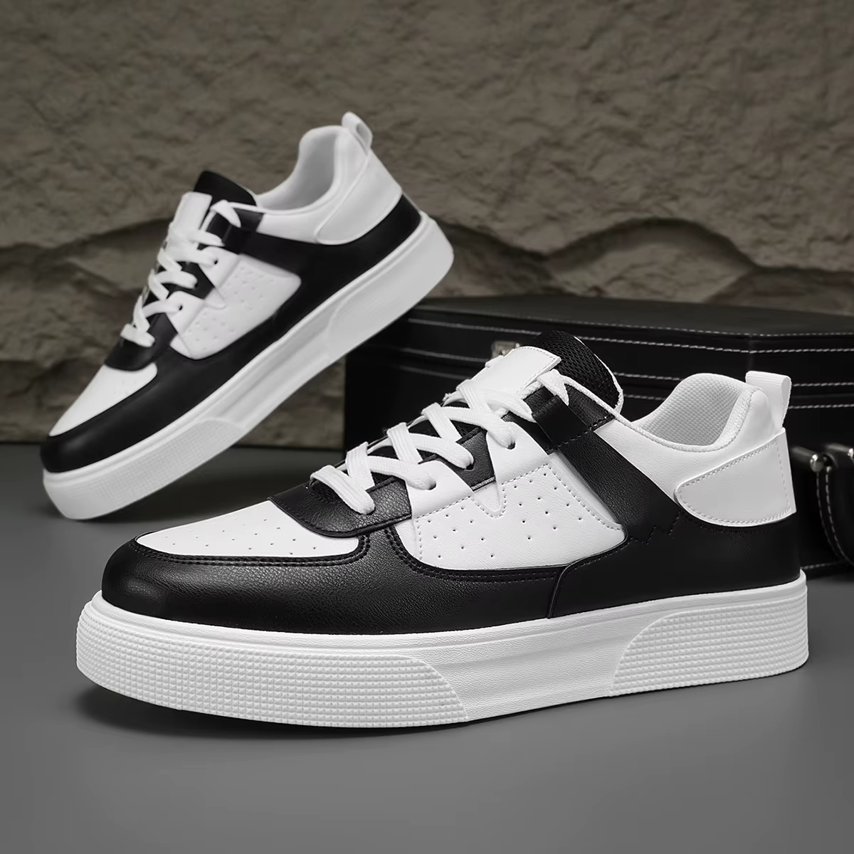 Nouvelles chaussures de sport polyvalentes pour hommes à tige basse, confortables et tendance, chaus