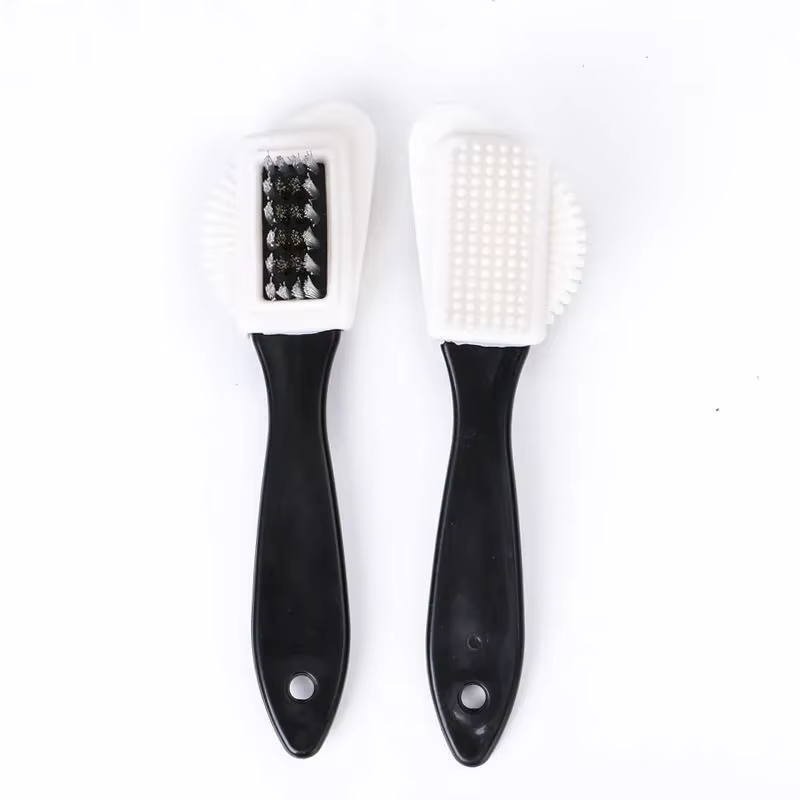 Kit de nettoyage de chaussures 3 en 1, brosse de nettoyage en daim Nubuck pour baskets et bottes, ép
