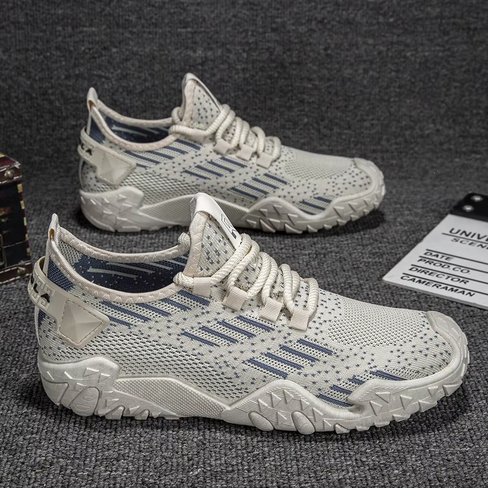 Nouvelles Chaussures Homme 2026 Respirantes Antidérapantes Évidées pour Course en Extérieur Baskets
