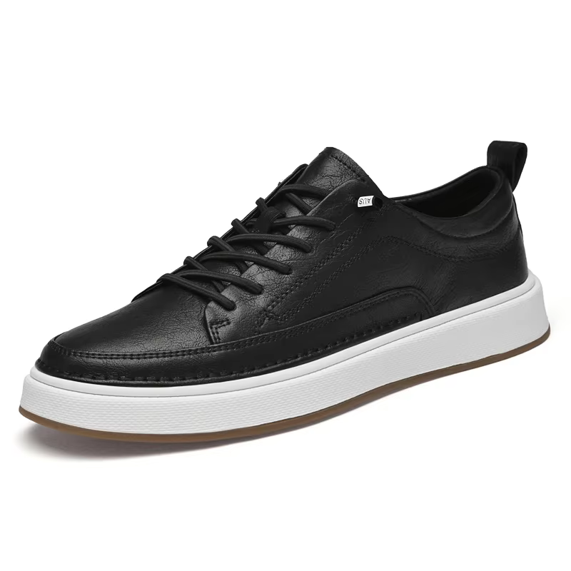 Chaussures en cuir véritable pour hommes de marque italienne semelle intérieure confortable à semell