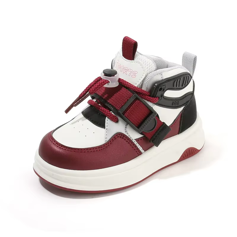 Chaussures de basket-ball montantes pour enfants, baskets de course non ald, chaussures de tennis dé