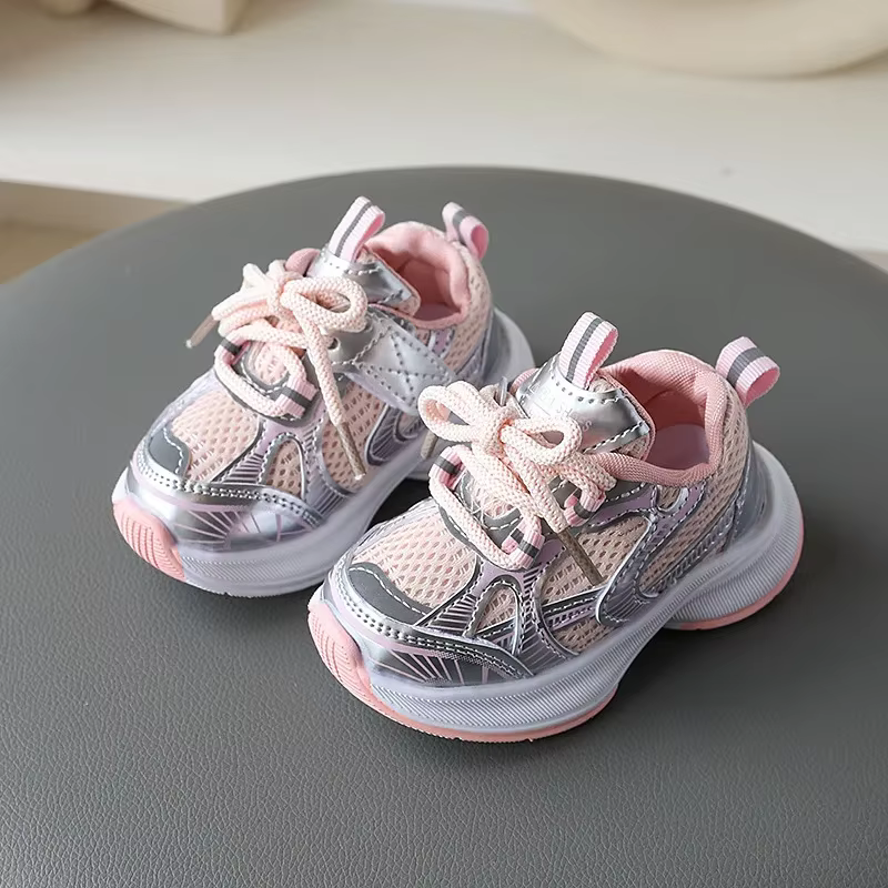 Chaussures de sport pour filles 2026 Nouveau style Semelle souple Chaussures décontractées pour enfa