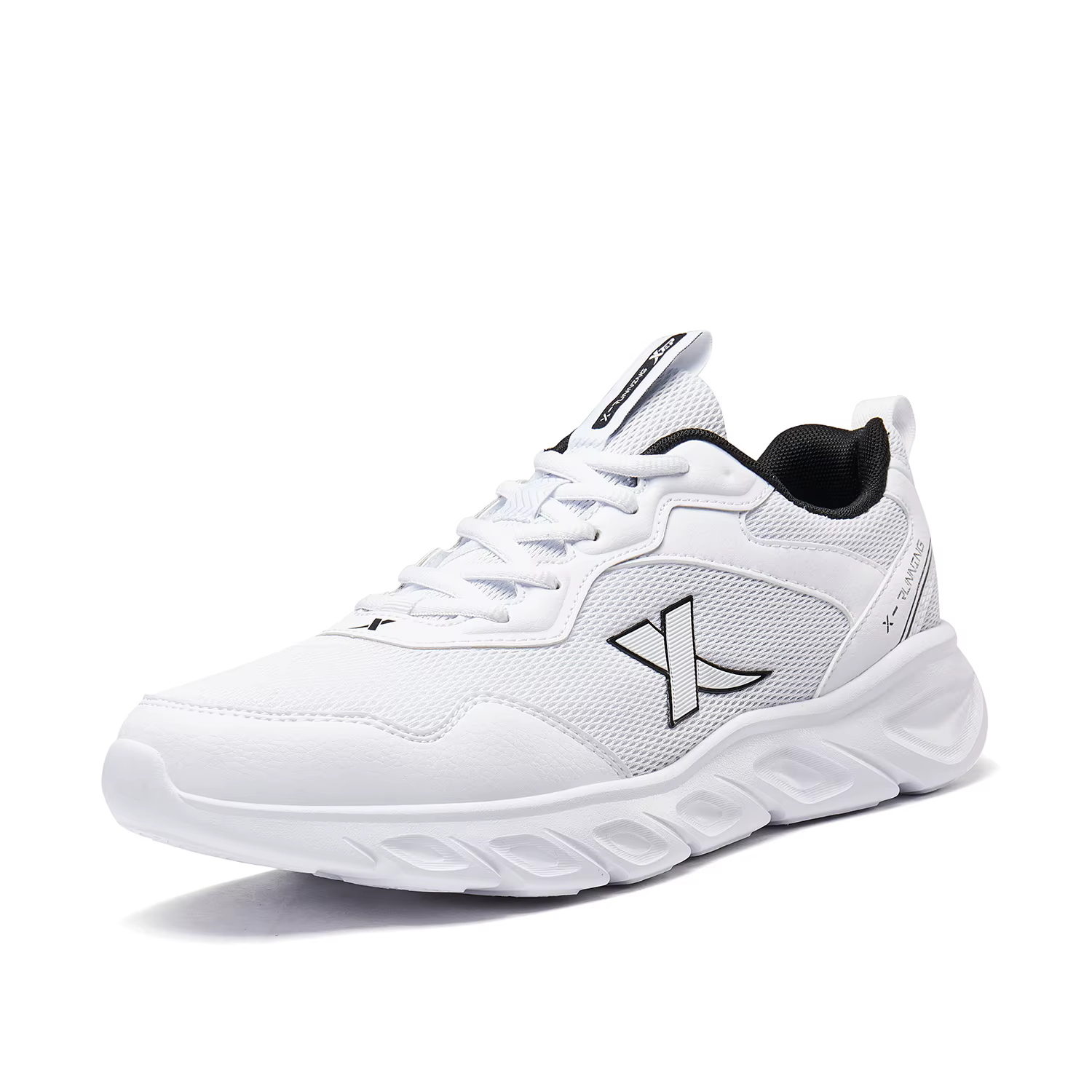 Xtep-Chaussures de course respirantes pour hommes, baskets de sport confortables, durables, rebond d