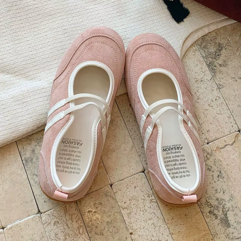 Chaussures Mary Jane pour femmes, nouvelle collection printemps 2026, style rétro, polyvalentes, pla