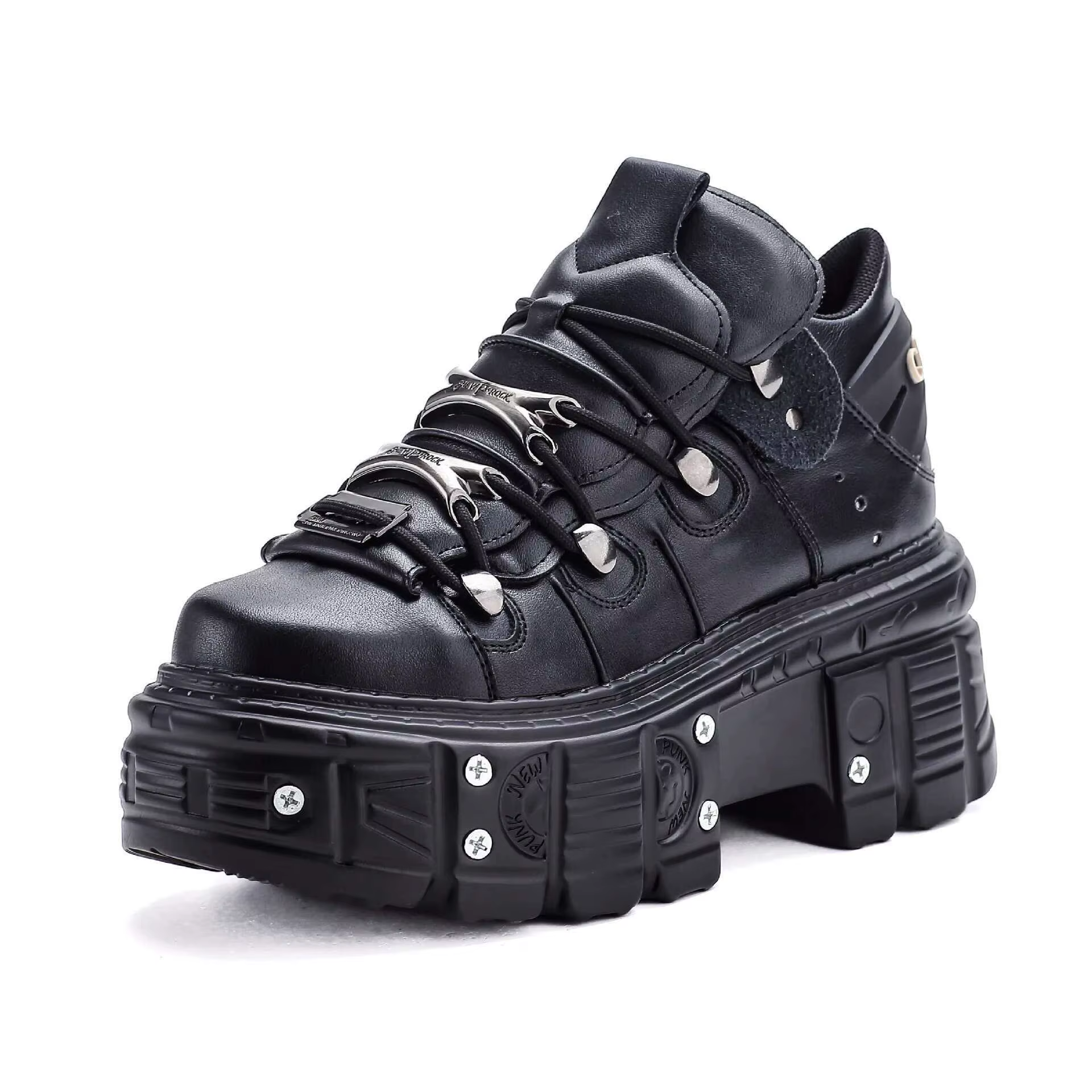 Nouveau Rock chaussures 2025 femmes grosses baskets chaussures à semelles épaisses chaussures pour f