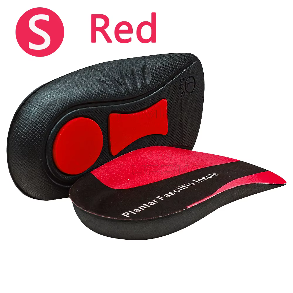 Semelles orthopédiques EVA pour la fasciite plantaire, demi-talon, pieds plats, coussins, Inserts de