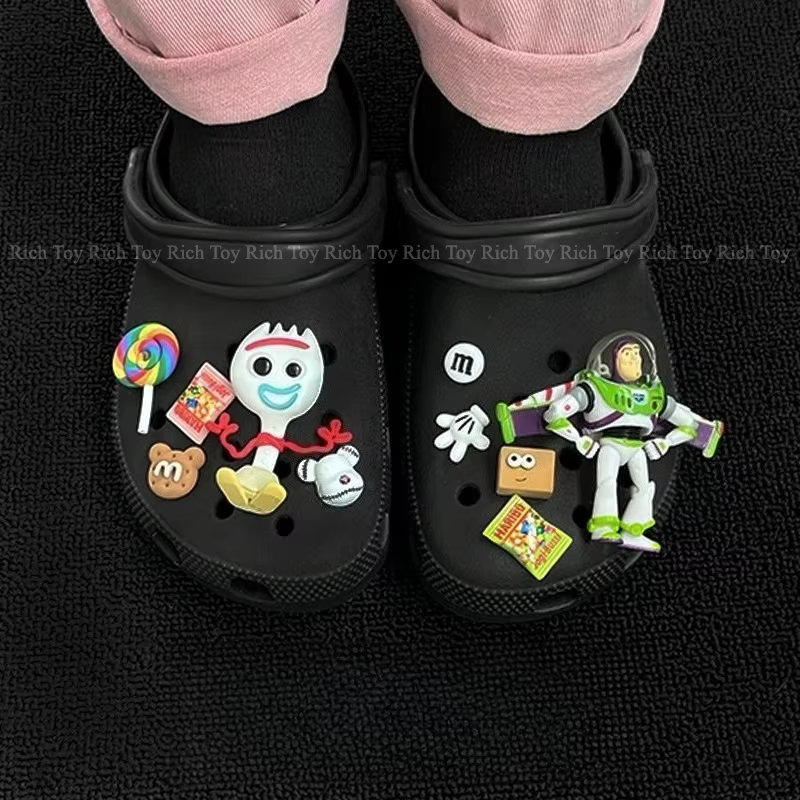 Hot Toys Toy Story Charmes de chaussures, dérivés d'animation, décorations et accessoires pour chaus