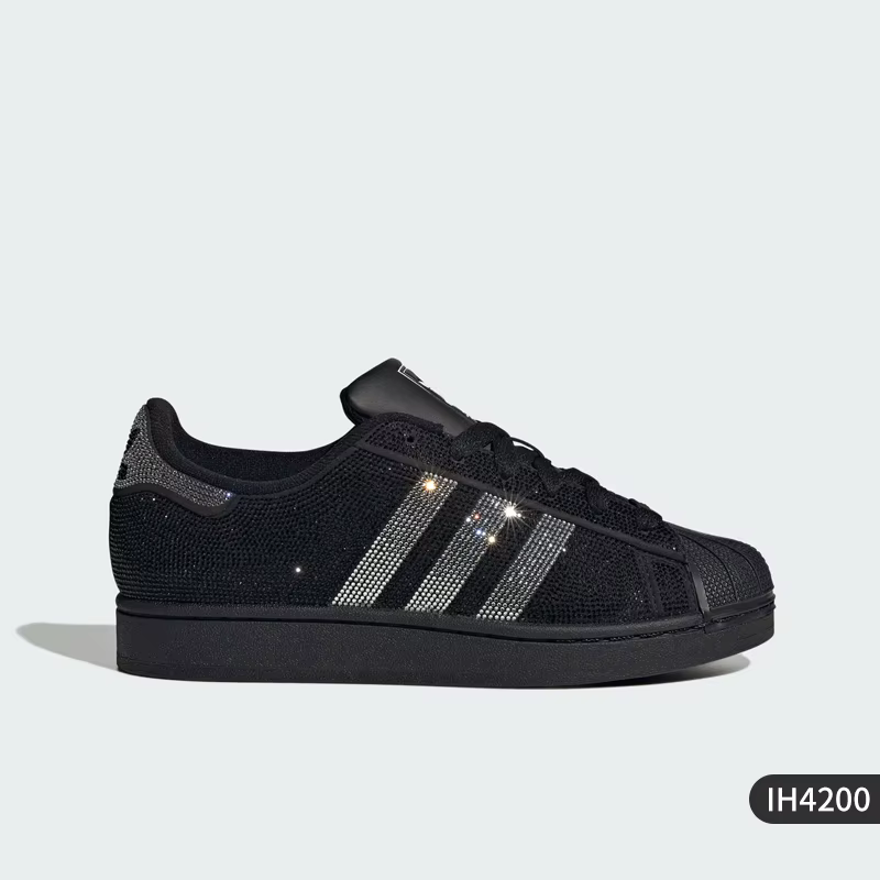 Adidas Authentic Three Leaves Baskets décontractées basses à lacets résistantes à l'usure pour femme