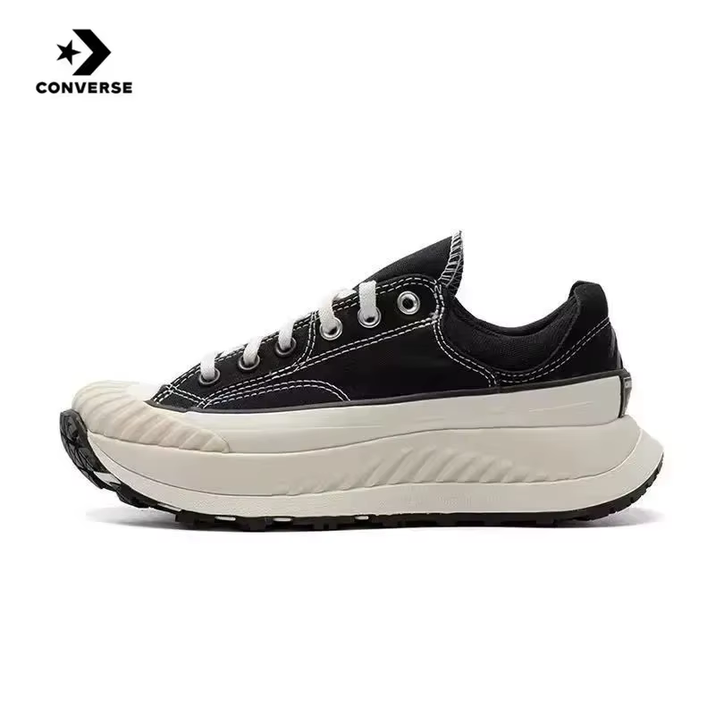 Converse Run Star Hike Ox blanc noir gomme Absorption des chocs résistant à l'usure haut semelle épa