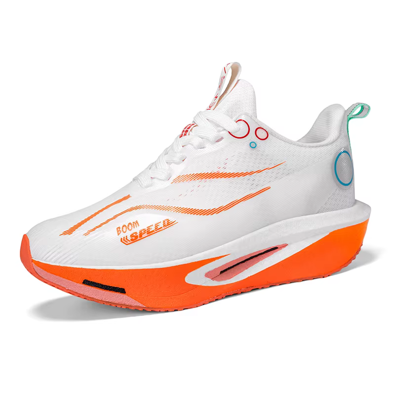 Chaussures de course à plaque carbone pour hommes, respirantes, stables, légères, pour marathon, hom
