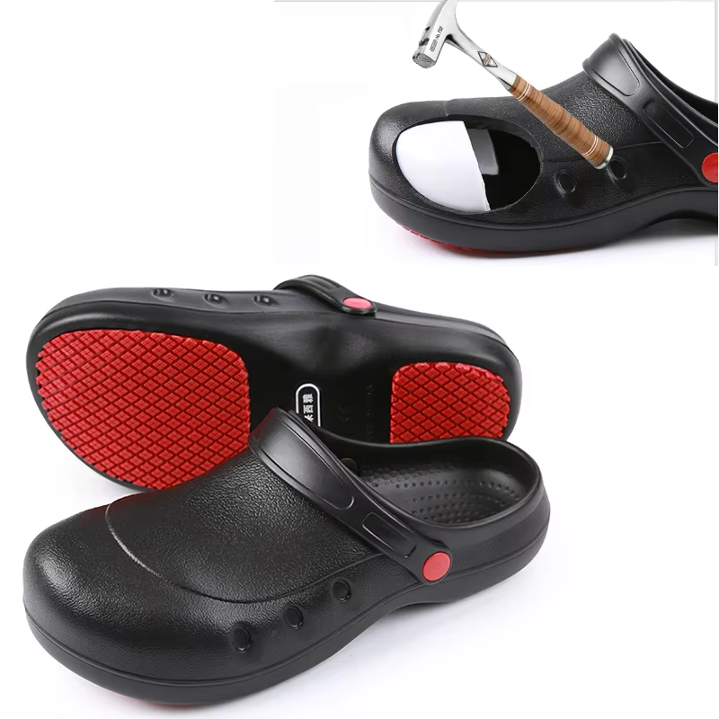 Chaussures de travail de sécurité à bout en acier, chaussures de Chef de cuisine, de Restaurant, de 