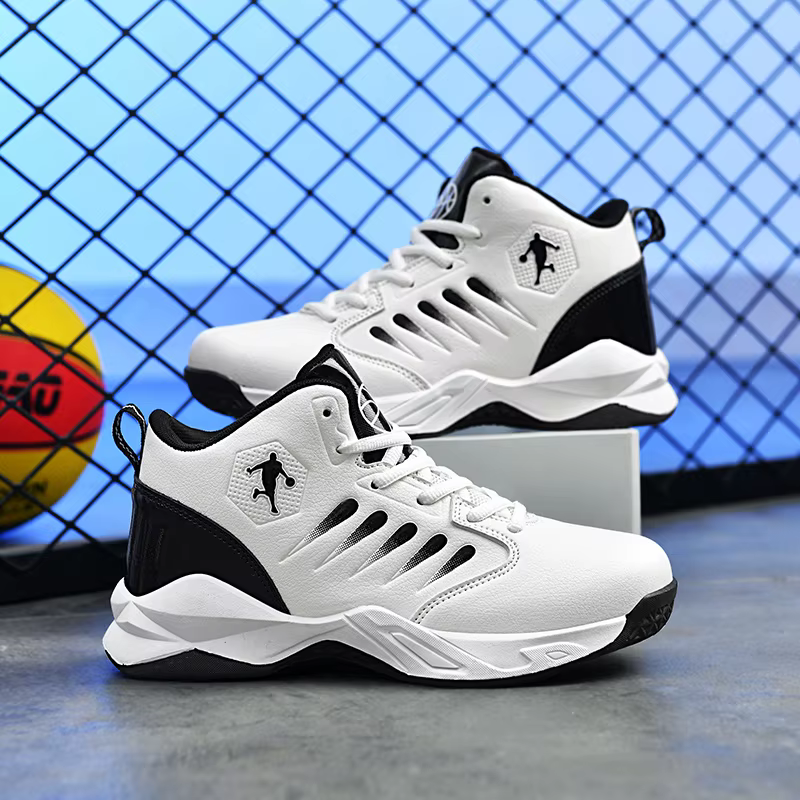 Chaussures de basket-ball, baskets amortissantes, pratiques pour la friction, professionnelles, resp