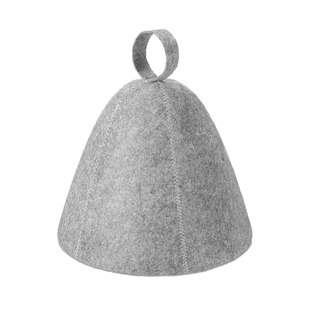 Chapeau de Sauna Anti-chaleur, bonnet de douche en feutre, séchage rapide des cheveux, accessoires d