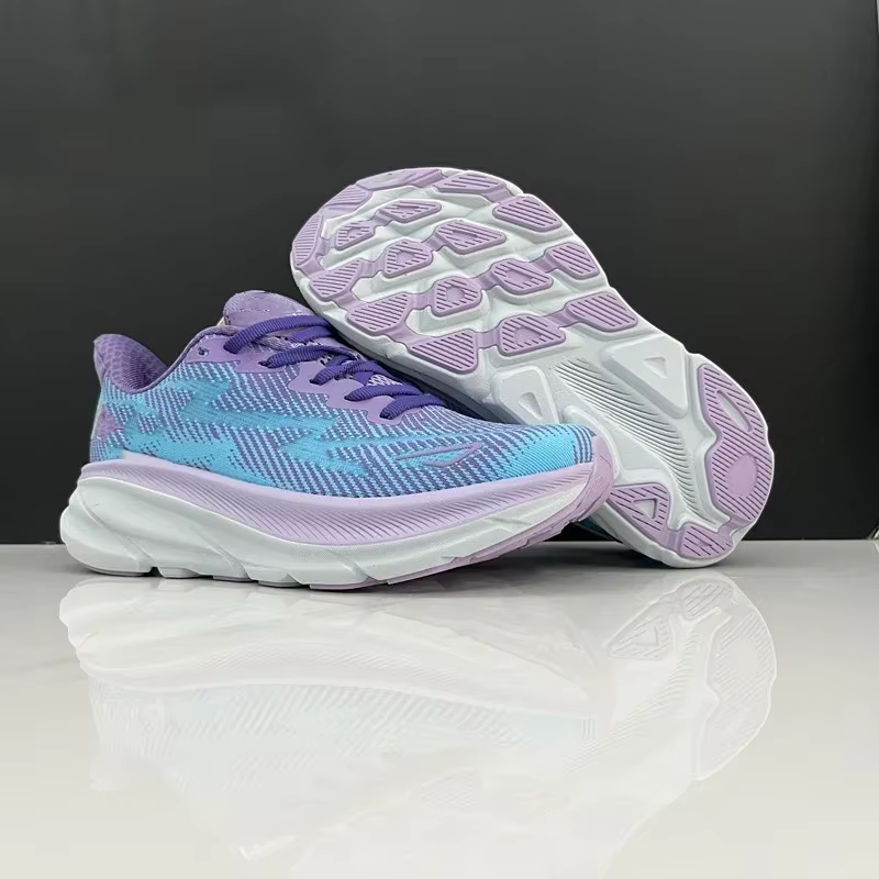 Clifton 9 - Chaussures de course homme femme légères amortissantes Marathon respirantes pour la rout