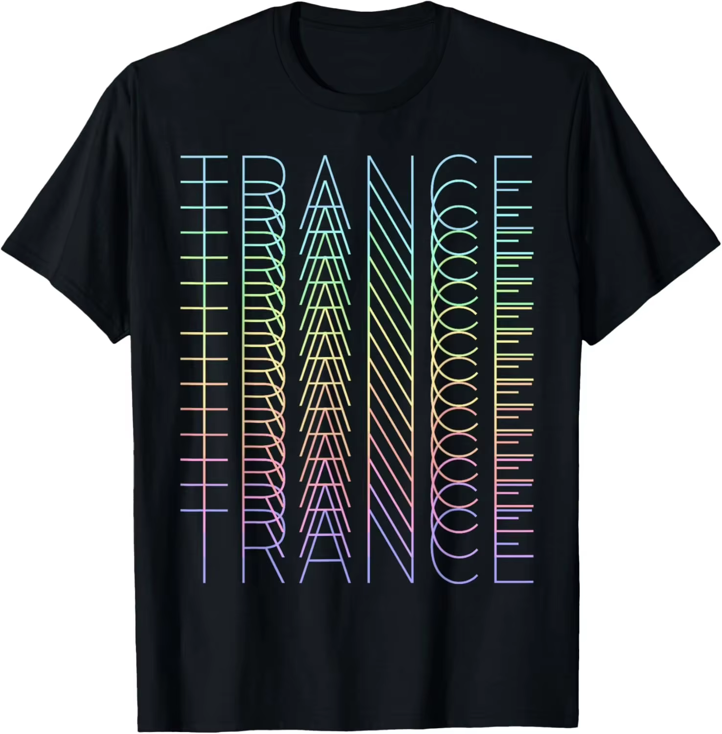 T-shirt à manches courtes avec image imprimée personnalisée, pour DJ, musique Techno, Rave Party, fe