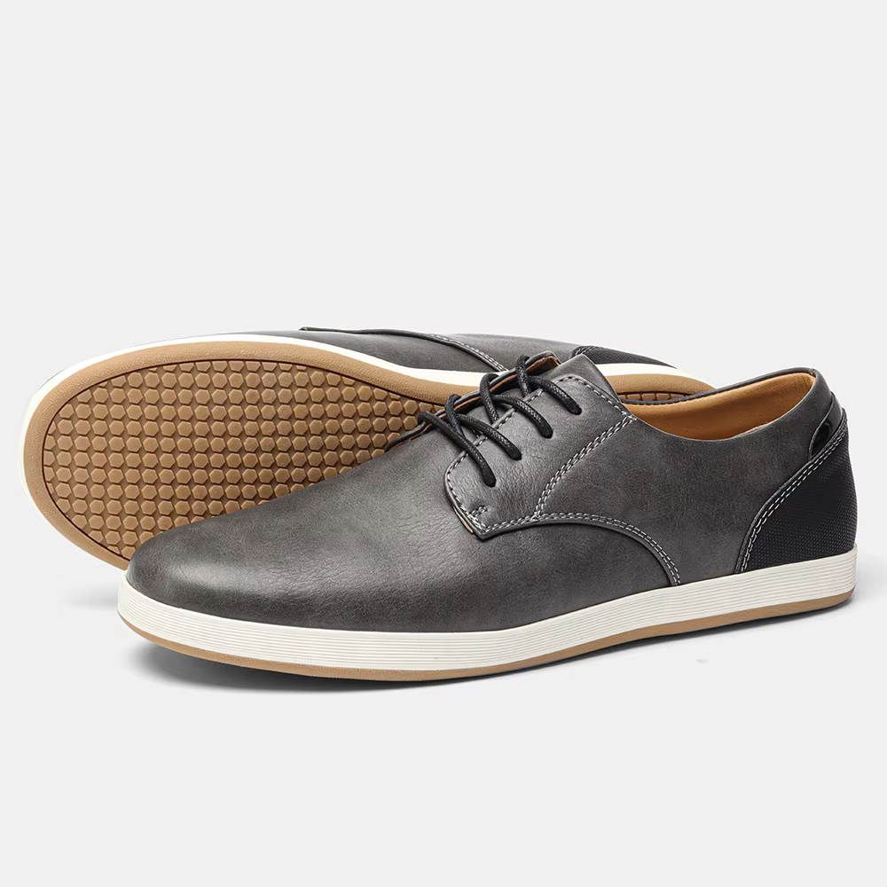 Baskets en cuir confortables à la mode pour hommes, chaussures décontractées pour hommes, 2025