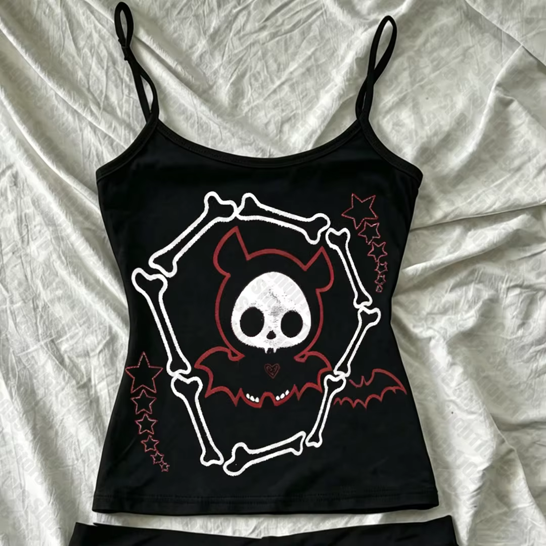 Vêtements gothiques pour femmes, haut sexy, blouses esthétiques pour femmes, crop top, vêtements vin