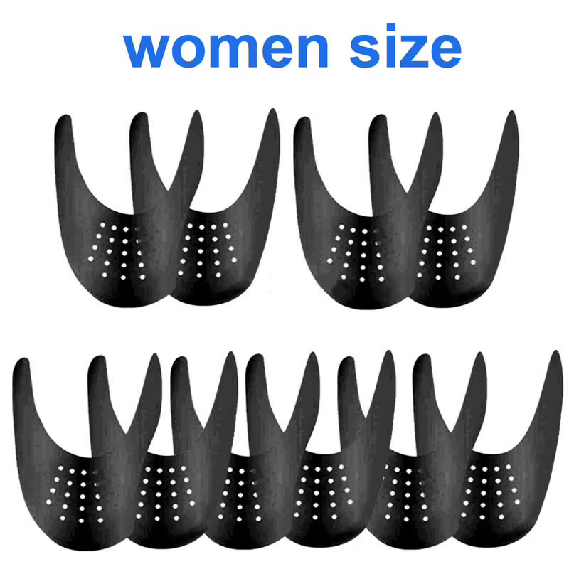 5Paires Chaussure Anti Pli Protecteur pour Chaussures de Basket-Ball Tête Pli Garde Sneaker Protecte