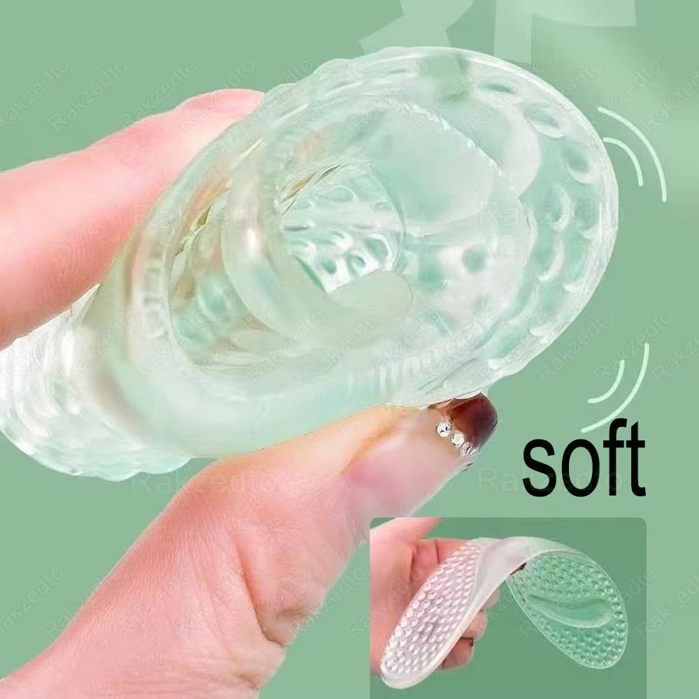 Semelles en silicone pour femmes Chaussures Pieds plats Soutien de la voûte plantaire Semelles ortho