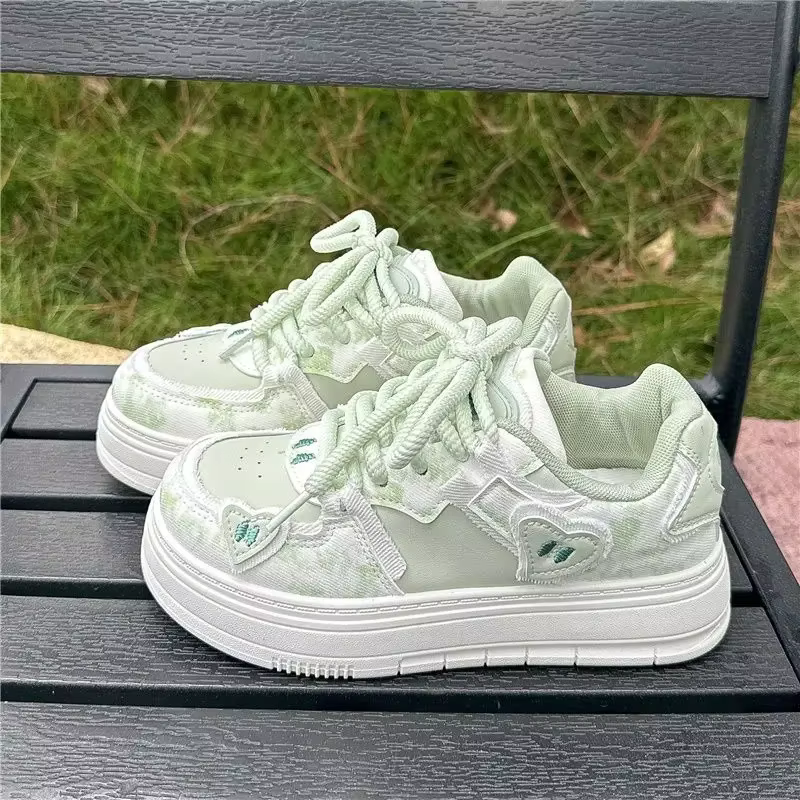 Baskets montantes coréennes à plateforme pour femmes, chaussures pour femmes, offres de vente, éléga