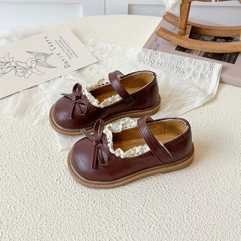 2025 printemps automne nouveaux enfants chaussures décontractées pour les filles mode Style coréen s