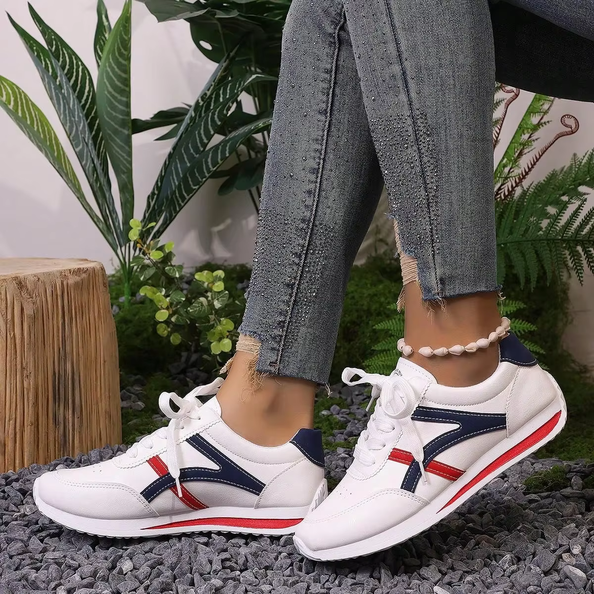 Baskets femmes nouvelles chaussures de sport femmes petites chaussures blanches mode confort baskets