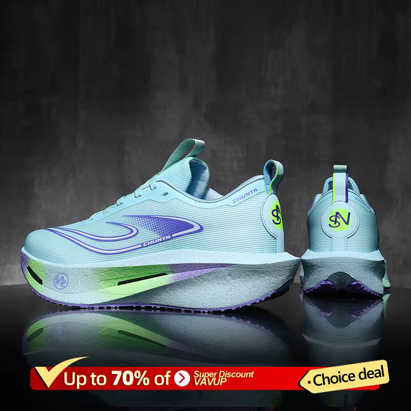 Chaussures de course Carbon Board, spécialité sportive, marathon, hommes, respirantes, légères, femm
