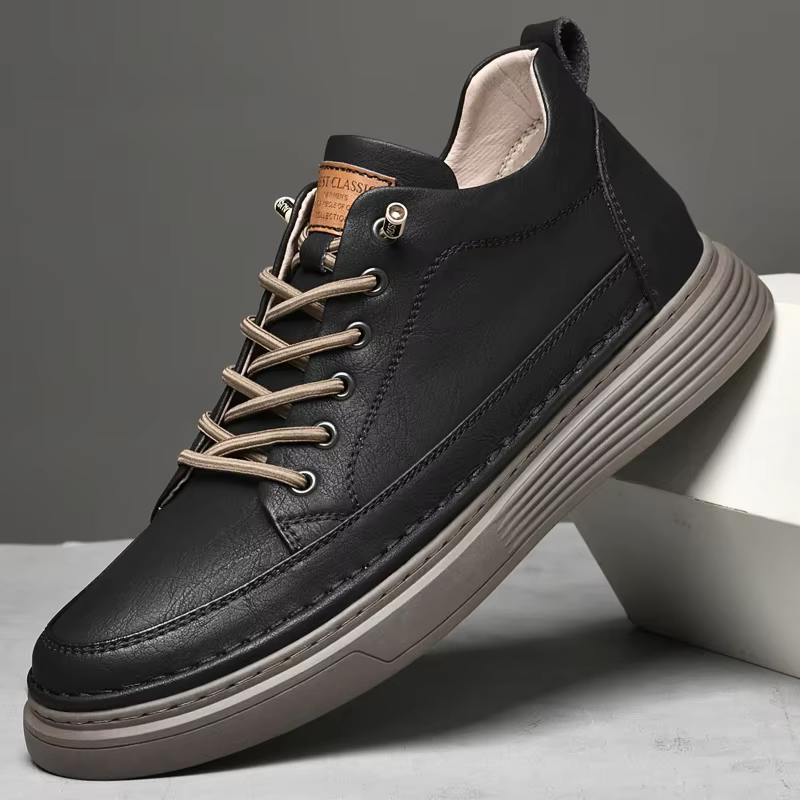 Chaussures rehaussantes en cuir véritable chaussures rehaussantes hauteur augmenter chaussures homme