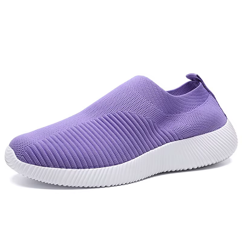 Femmes baskets blanc chaussures femmes sans lacet baskets décontractées vulcaniser chaussures pour f