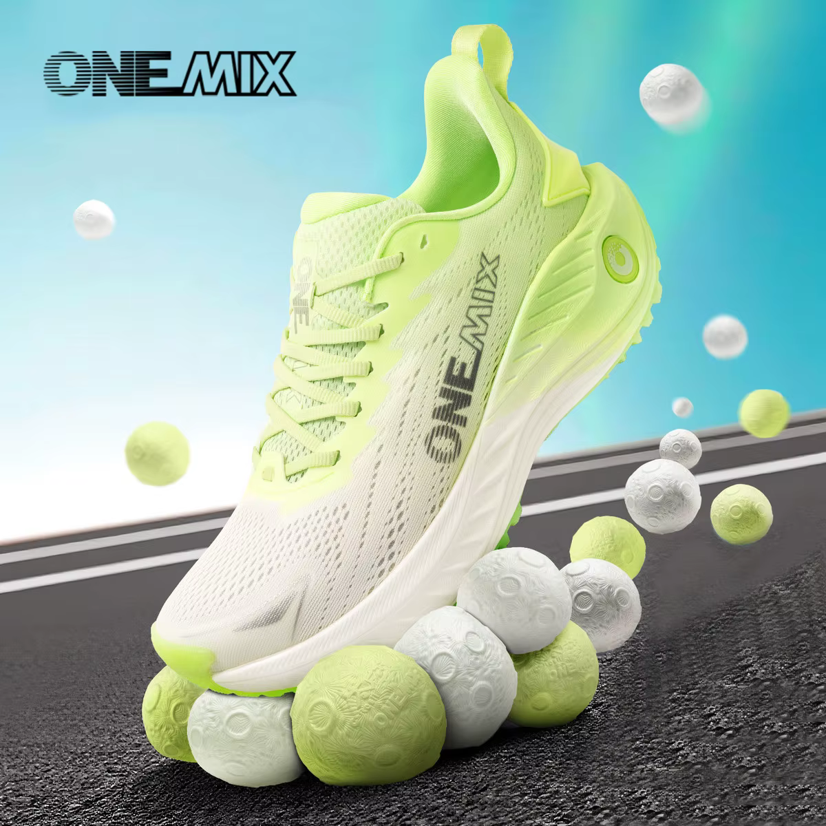 ONEMIX – baskets d'automne respirantes pour hommes et femmes, chaussures de course légères, de sport