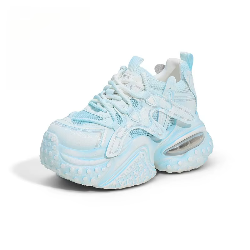 Chaussures de sport pour femmes, style Dad Shoes, nouvelle collection été 2026, en maille respirante