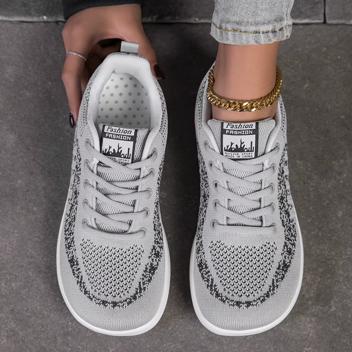 Rose décontracté femmes chaussures à bout large femmes Sport mode plate-forme baskets chaussures pla