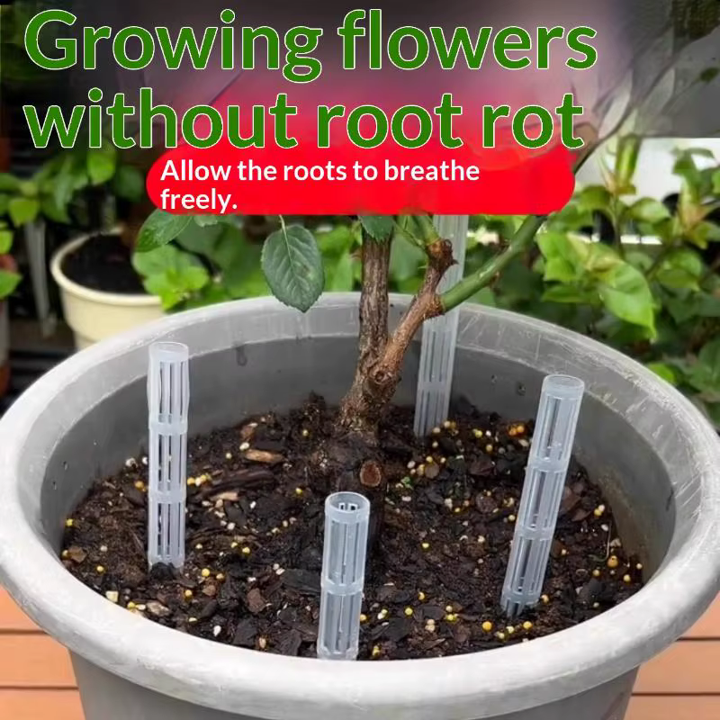 Tubes d'aération pour plantes, 20 pièces, pour pots, prévention de la pourriture des racines, préven