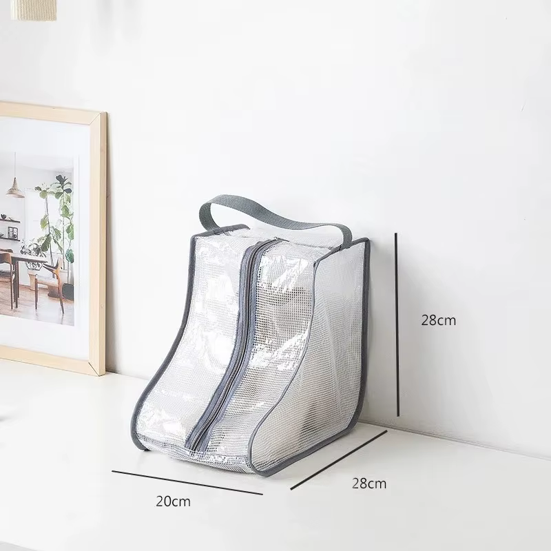 Sacs de rangement pour chaussures, couverture longue pour bottes de pluie, organisateur anti-poussiè