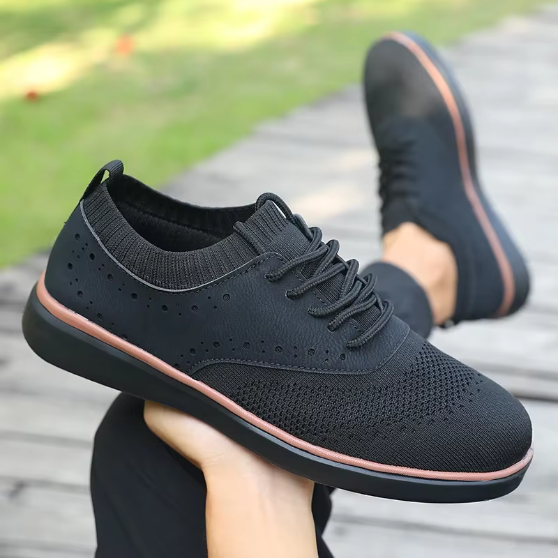 Les chaussures de course pour hommes sont légères classiques en maille chaussures décontractées resp