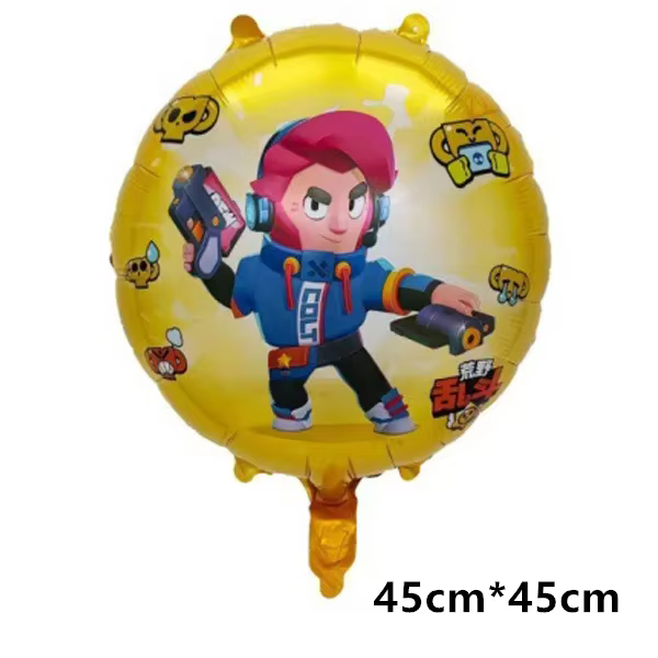 Ballons de combat, Bannière Joyeux Anniversaire, Décoration de fête sur le thème de la bataille, Déc