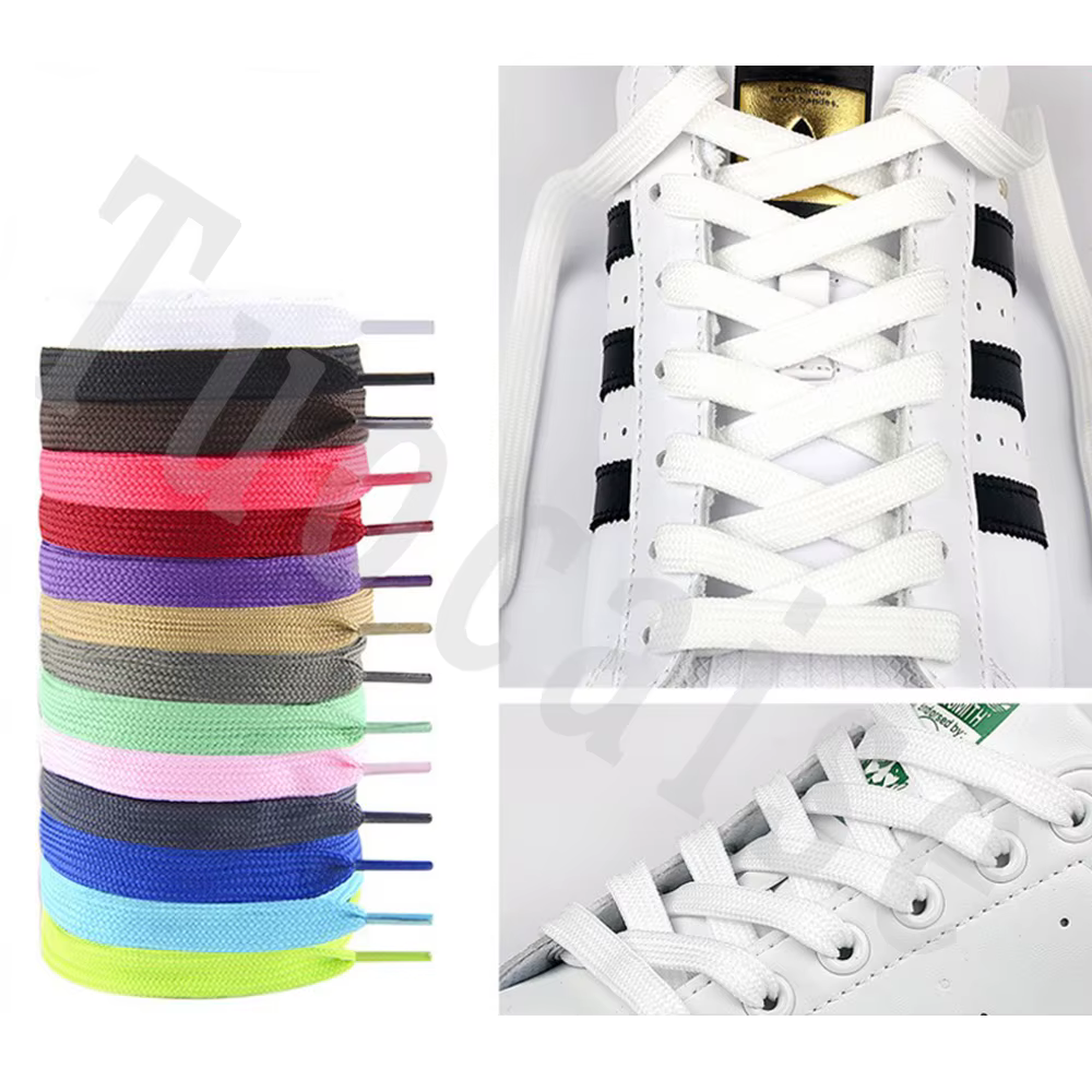1 paire de lacets plats de 10mm de large pour chaussures de Sport lacet pour baskets/runner lacets d