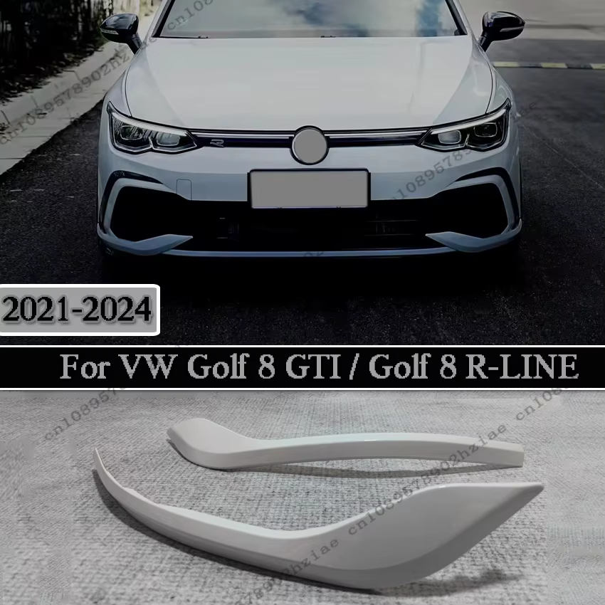 Couteau de Spoiler de Style crocs CS, mise à niveau du pare-chocs avant pour VW Golf MK8 8 GTI R-LIN