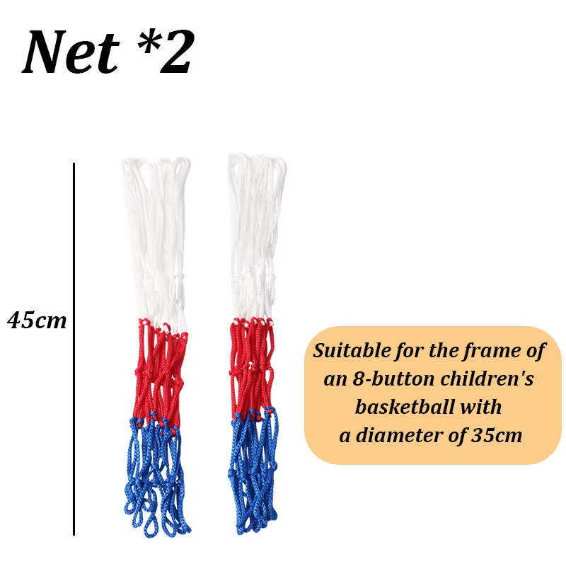 Ensemble de cerceaux de basket-ball pour enfants de 32CM, cadre de jante solide monté sur porte mura