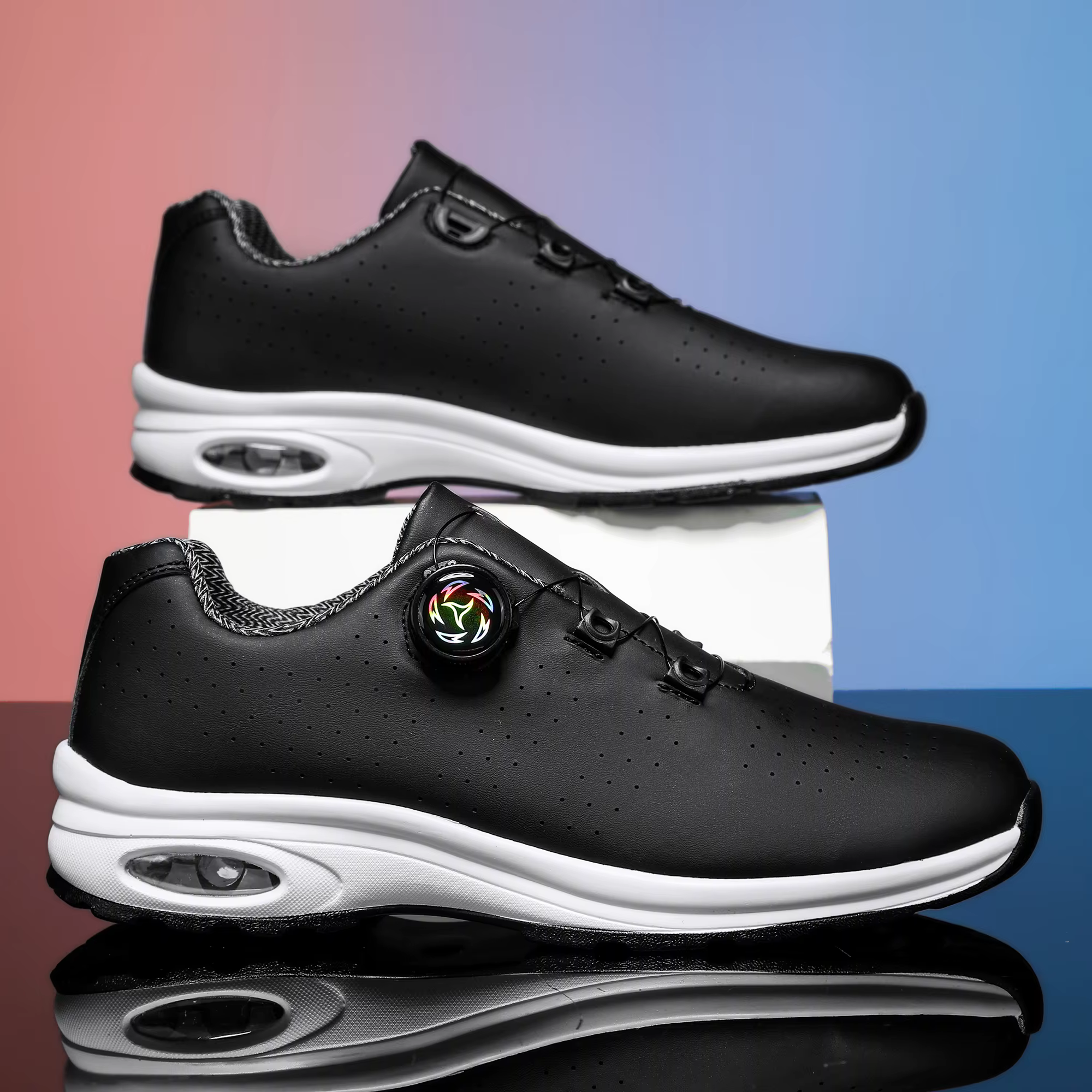Chaussures décontractées simples Nen, avec un design confortable et respirant, semelle à coussin d'a