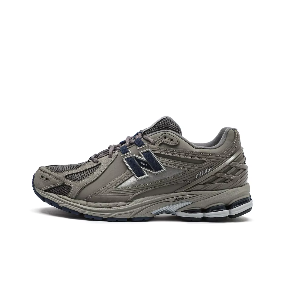 POIZON New Balance NB 1906R Chaussures de course unisexe à tige basse gris M1906RB